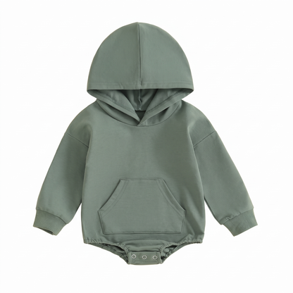 LittleCub™ – Cosy Hooded Baby Romper