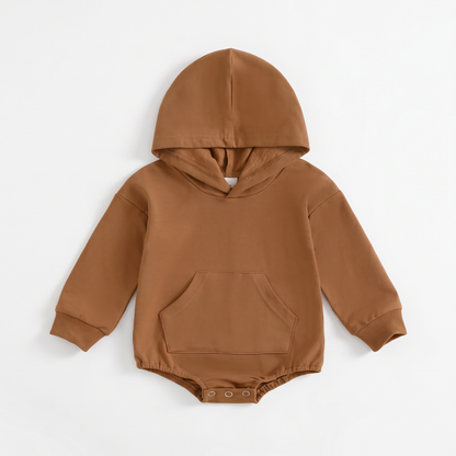LittleCub™ – Cosy Hooded Baby Romper