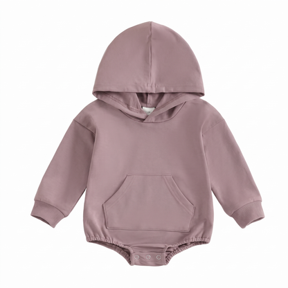 LittleCub™ – Cosy Hooded Baby Romper