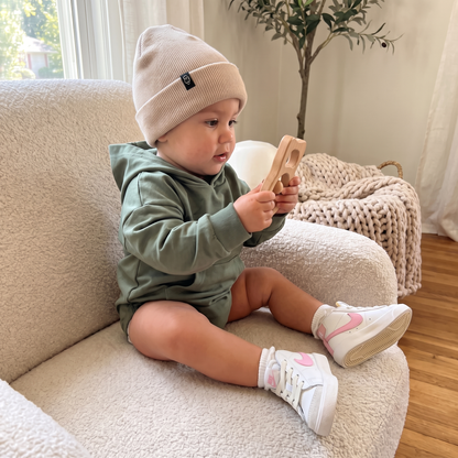 LittleCub™ – Cosy Hooded Baby Romper