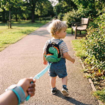 Little Explorer™ – Toddler Walking Harness Backpack & Wrist Link