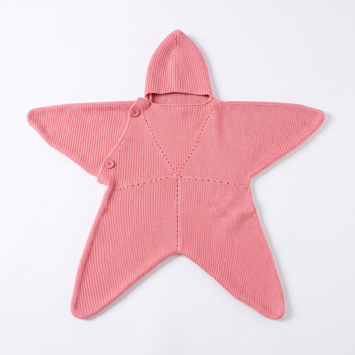 Cosy Star Suit for Babies - Knitted & Crocheted