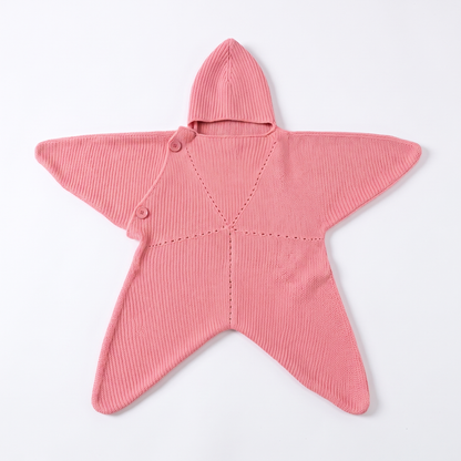 Cosy Star Suit for Babies - Knitted & Crocheted