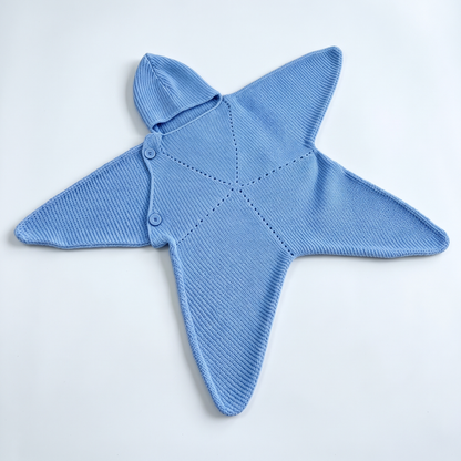 Cosy Star Suit for Babies - Knitted & Crocheted