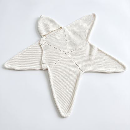 Cosy Star Suit for Babies - Knitted & Crocheted