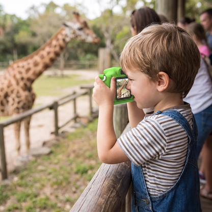 Kids Digital Camera with Dinosaur Cover