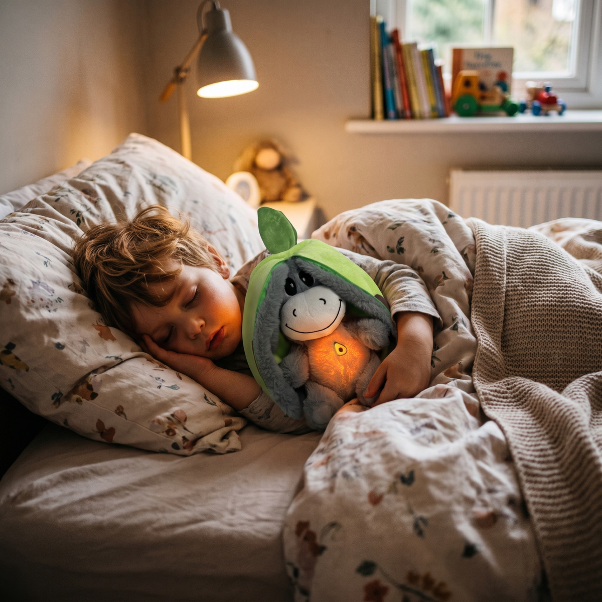 Soothing Breathing Donkey Bedtime Plush
