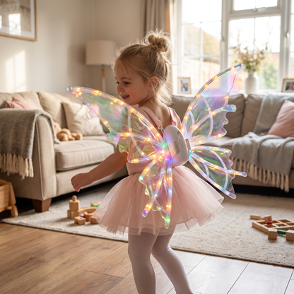Magical Moving Fairy Wings with Lights & Music