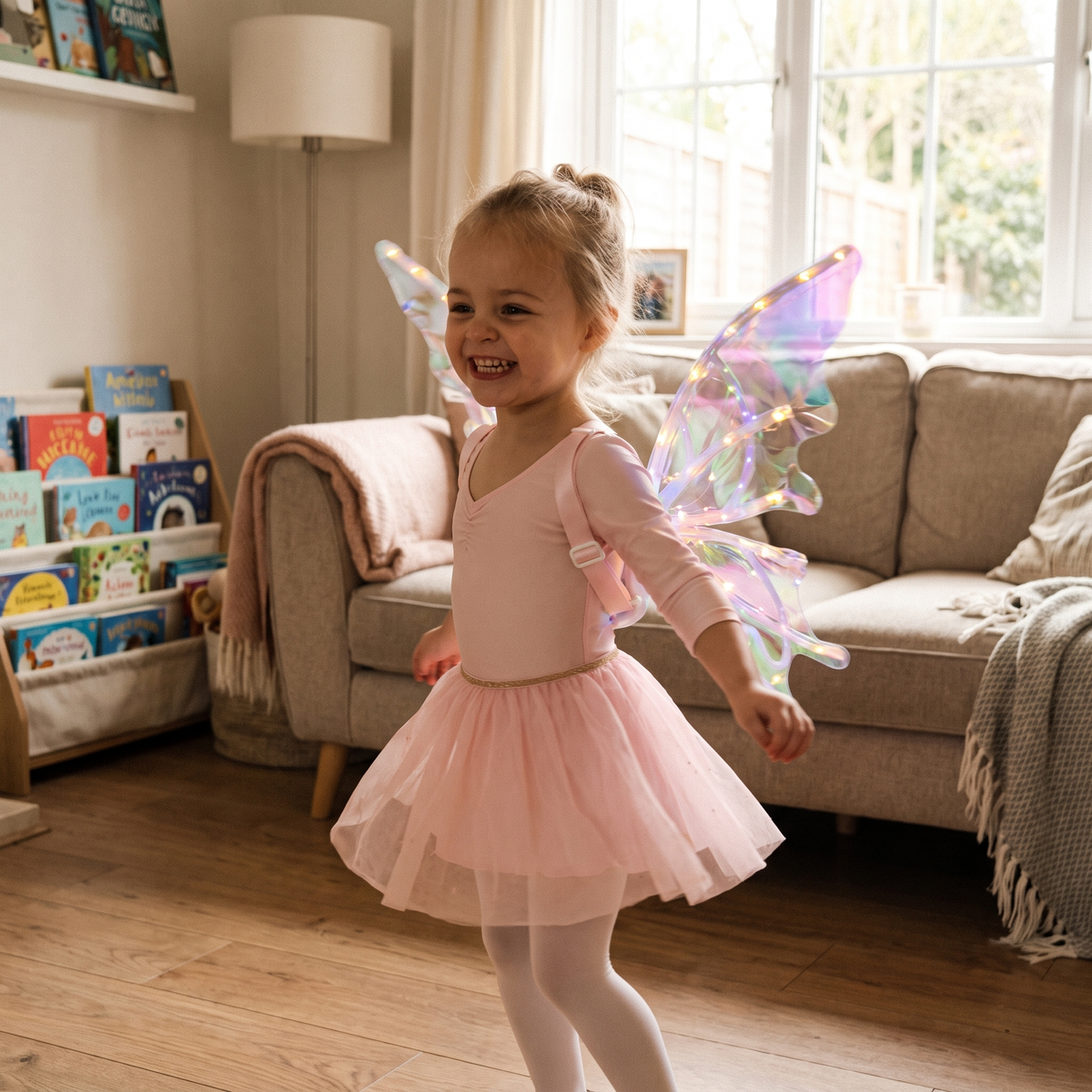 Magical Moving Fairy Wings with Lights & Music