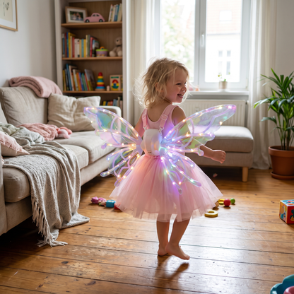 Magical Moving Fairy Wings with Lights & Music