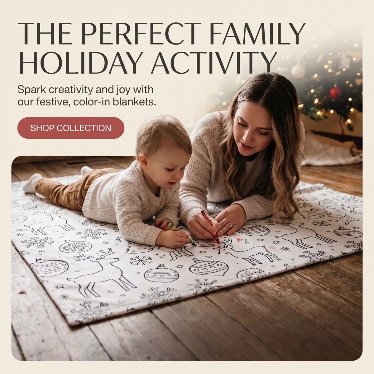 Colour Your Own Double Layer Sherpa Blanket