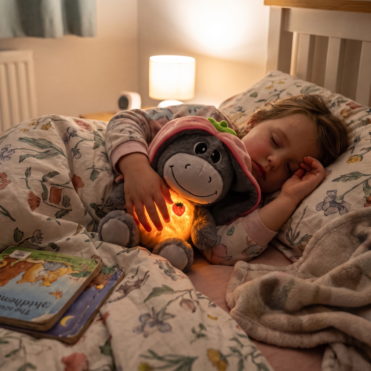 Soothing Breathing Donkey Bedtime Plush