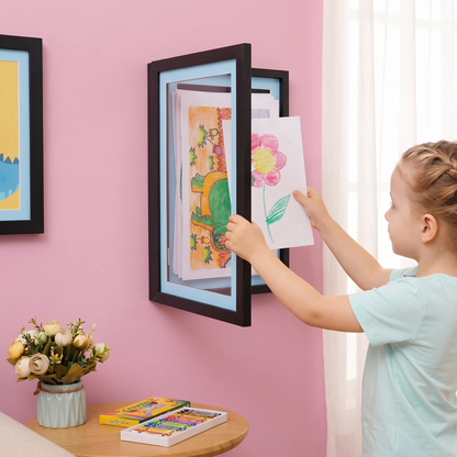 Kids Artwork Storage Frame for Up to 150 Drawings
