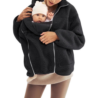 Maternity & Babywearing Teddy Fleece Jacket