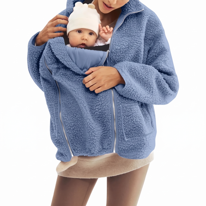 Maternity & Babywearing Teddy Fleece Jacket