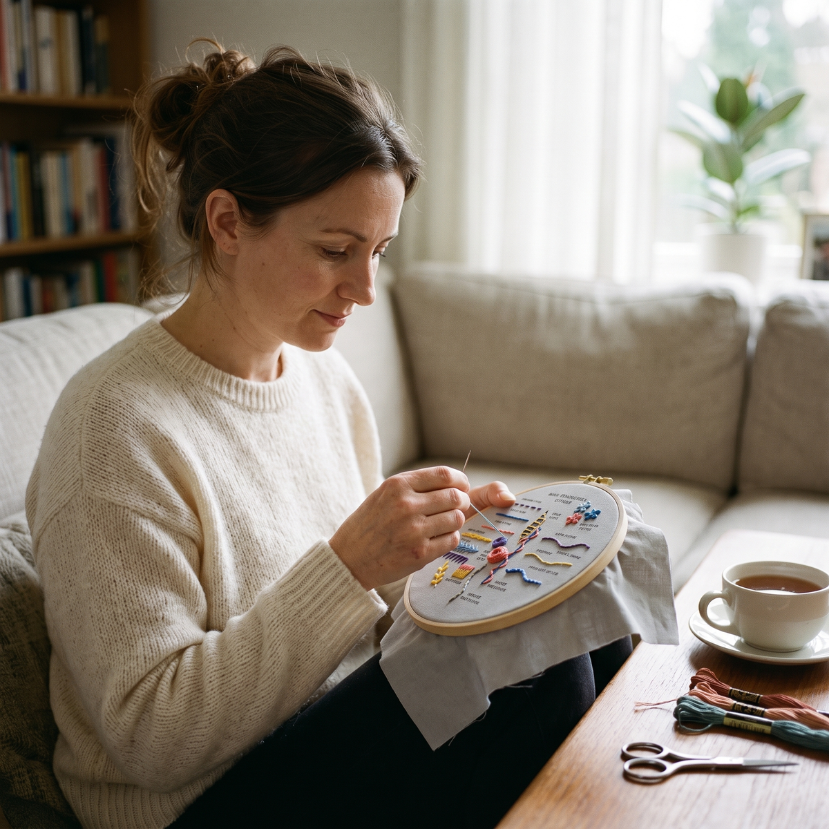 Complete Beginner Embroidery Kit