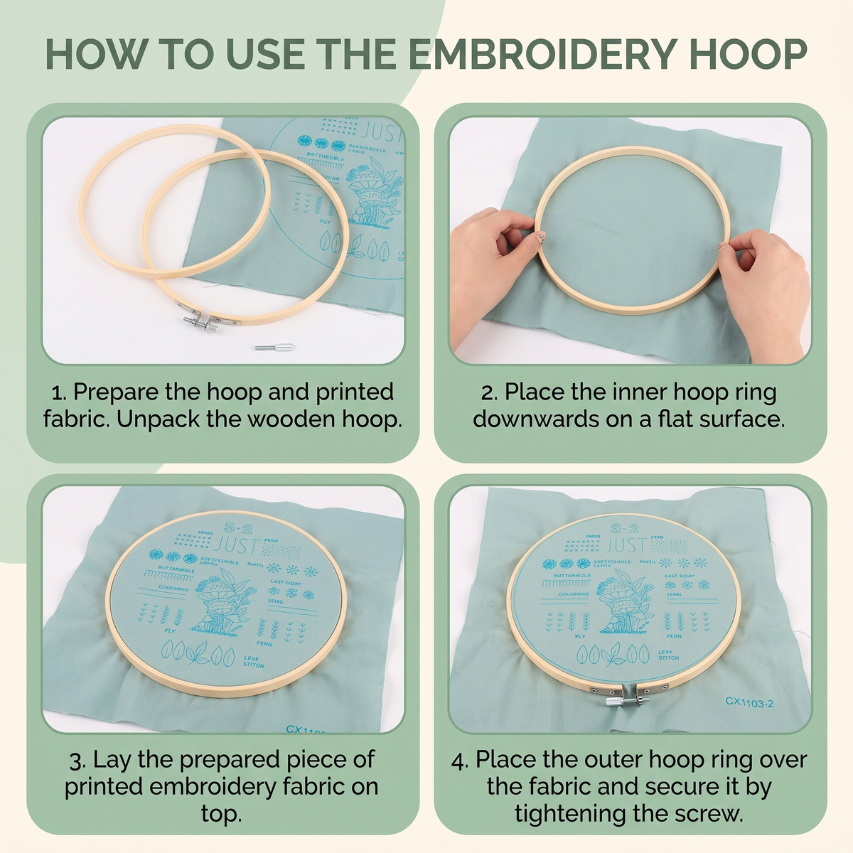 Complete Beginner Embroidery Kit