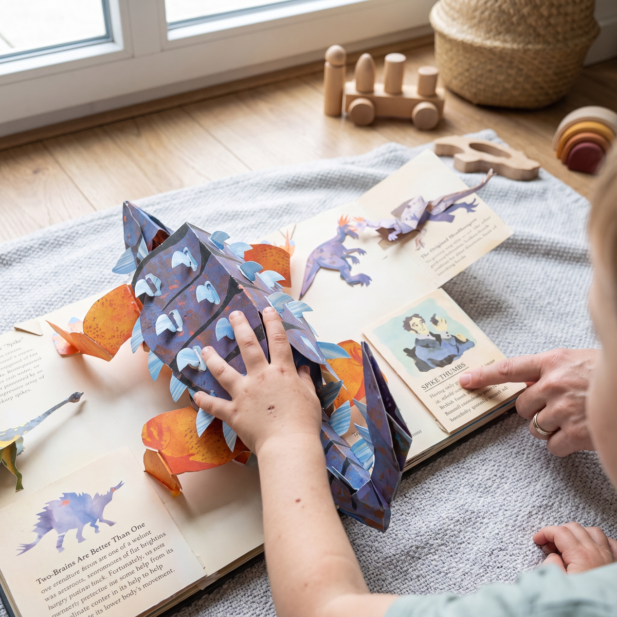 Interactive 3D Dinosaur Adventure Pop Up Book