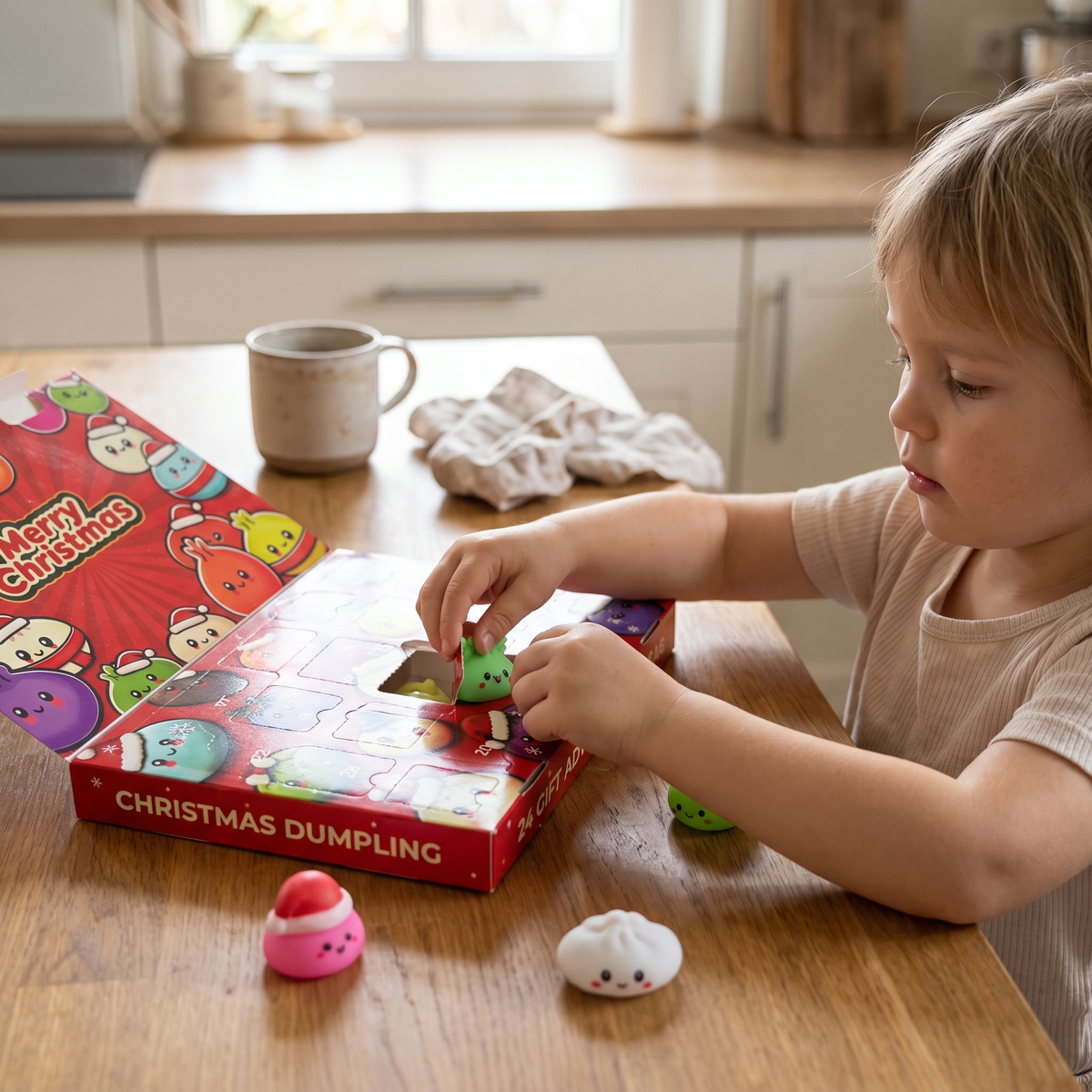 Dumpling Squishy Christmas Advent Calendar
