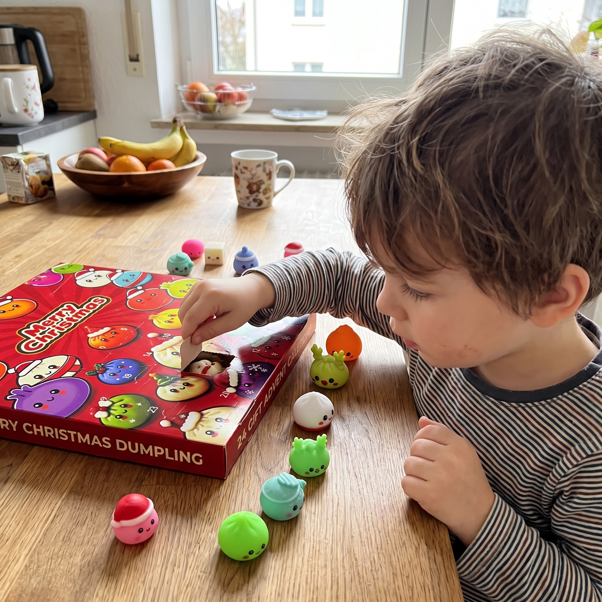 Dumpling Squishy Christmas Advent Calendar