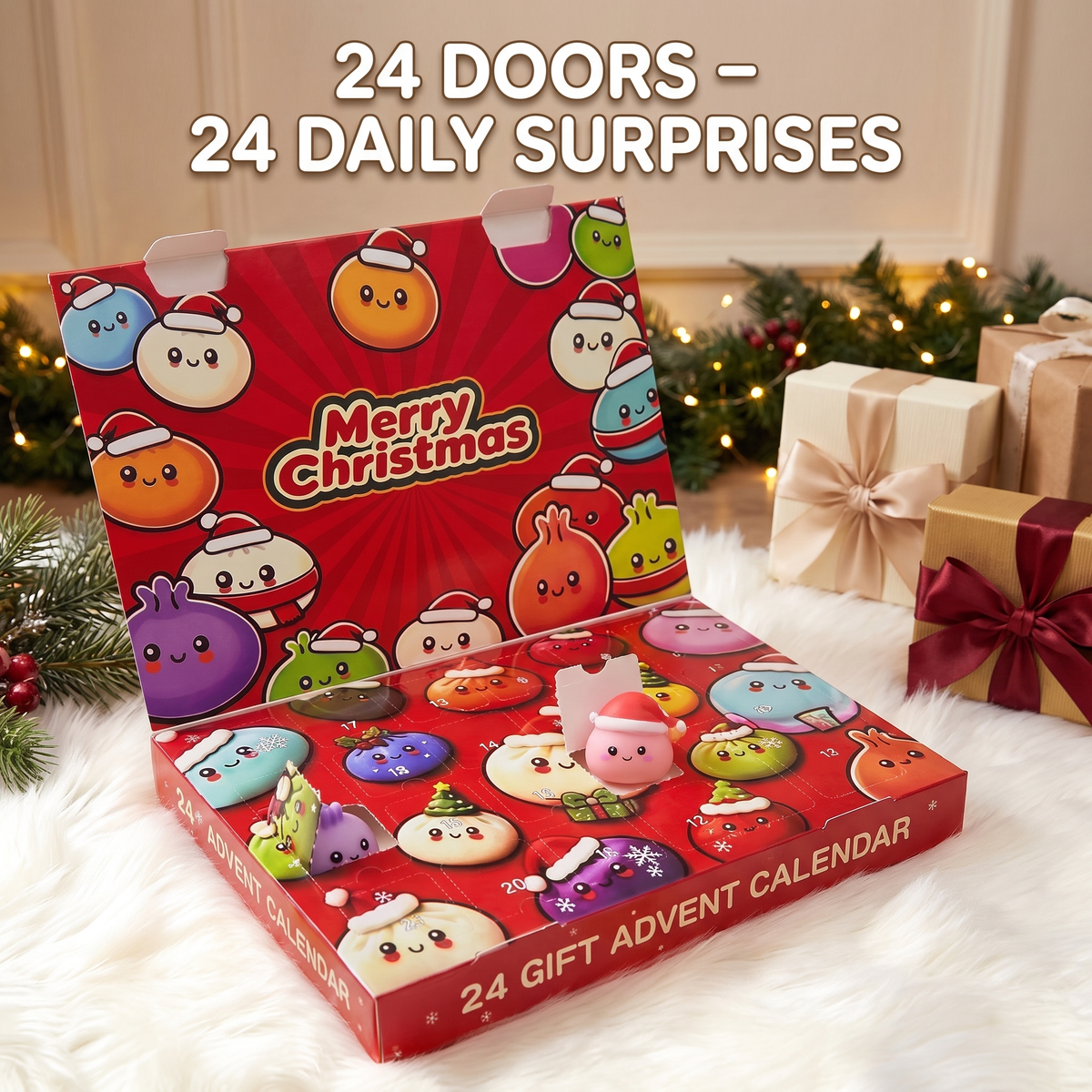 Dumpling Squishy Christmas Advent Calendar