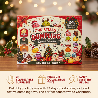 Dumpling Squishy Christmas Advent Calendar