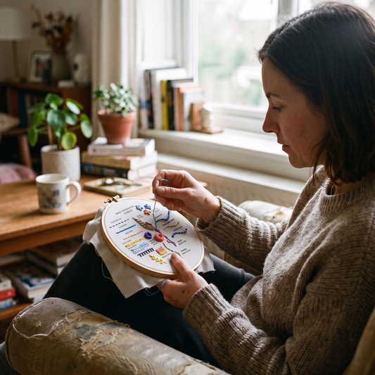 Complete Beginner Embroidery Kit