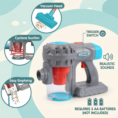 My First Working Vacuum Cleaner with Real Suction